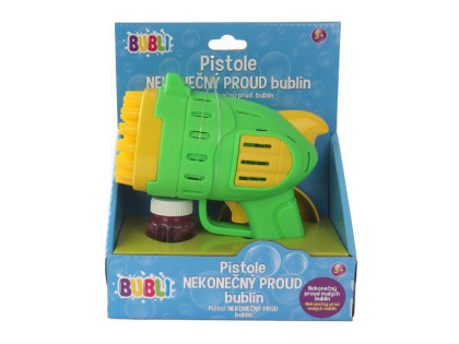 Pištoľ Nekonečný prúd bublín