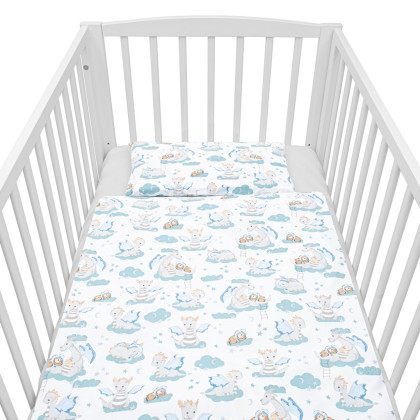 2-dielne posteľné obliečky New Baby Dráčik 90/120 cm