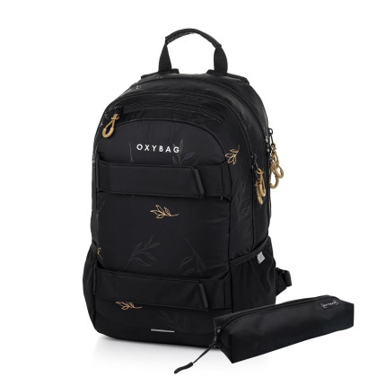 Študentský batoh + etue Oxy Sport Flowers