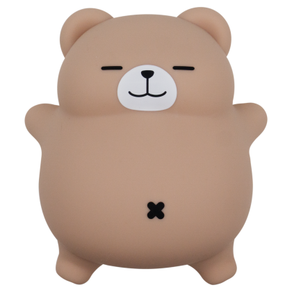 LED silikónová nočná lampička - chrápajúci medvedík Mary's