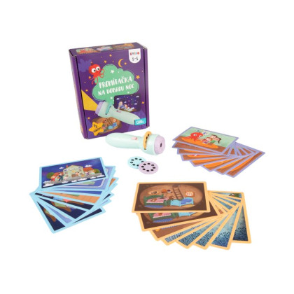 Kvído Zelená premietačka na dobrú noc Albi