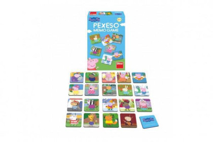 Pexeso Prasiatko Peppa/Peppa Pig 48 pevných kartičiek