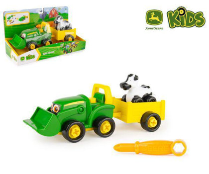Skrutkovací kamarát - traktor Bonnie 27 cm JD Kids John Deere