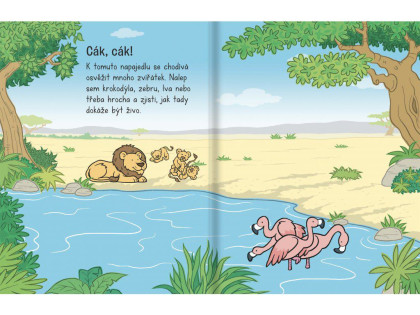 Zvieratá - Kniha plná samolepiek