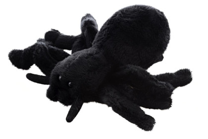 Plyšový pavúk čierny 14 cm Eco-friendly