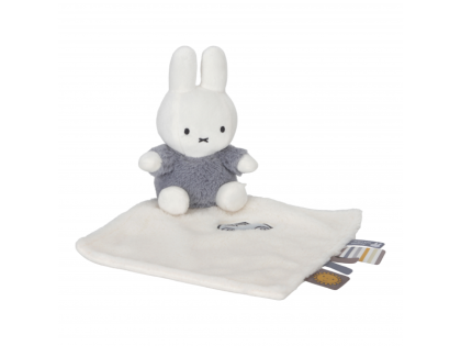 Muchláčik králiček Miffy Fluffy Blue Little Dutch