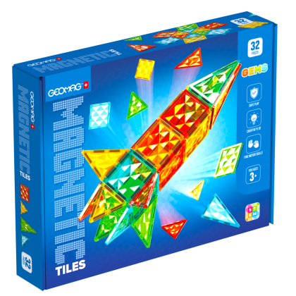 Geomag Magnetic Tiles Raketa 32 dielikov