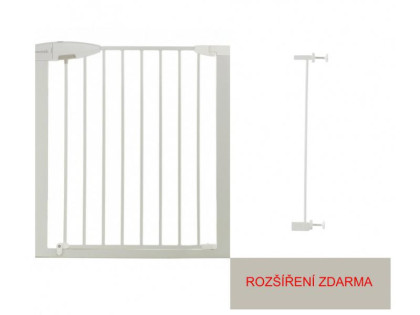 Bezpečnostná detská zábrana Easy Loc biela so 7 cm rozšírením ZADARMO