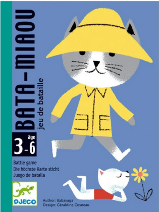 Djeco Kartová hra Bata - Mňau