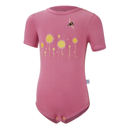 Body tenké s krátkym rukávom obrázok Outlast® UPF 50+ tm.staroružová Little Angel