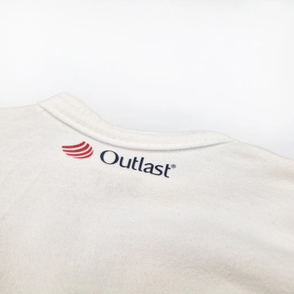 Body tenké zavinovacie DR Outlast® UPF 50+ biela káva Little Angel