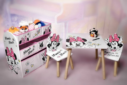 Detský stôl so stoličkami Minnie Mouse Arditex