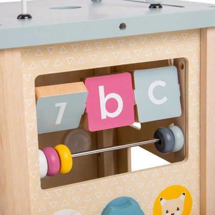 Baby Motorická aktívna kocka Bigjigs