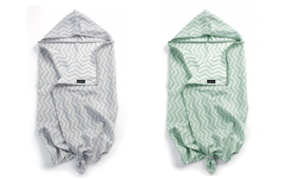 Mušelínová osuška Blenker s kapucňou 100x70 cm KipKep