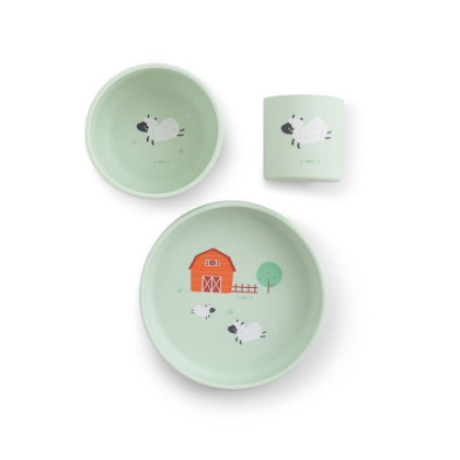 Silikónová jedálenská sada Saro Baby