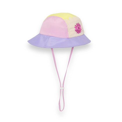 Klobúčik s UV ochranou KiETLA FUN FLEUR Flower Yellow