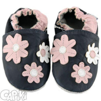 Kožené capáčky 12-18 m (21) 14,2 cm Capiki