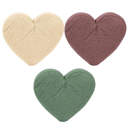 Plyšový Vankúšik Srdce Mealini