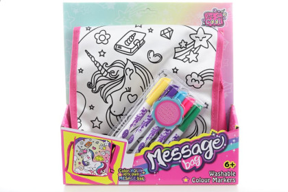 Maľovacia kabelka jednorožec