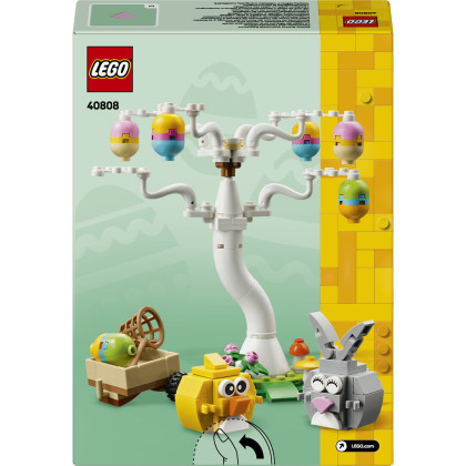 Veľkonočný zajačik, kuriatko a zber vajíčok Lego