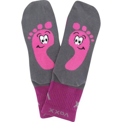 Ponožky detské anatomicky tvarované Barefootik dievčenské mix B (3 páry)