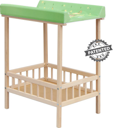 Prebaľovací pult Scarlett Spájka ECO Galaxy zelený