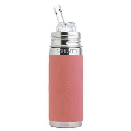 Termo fľaša so slamkou Pura 260 ml