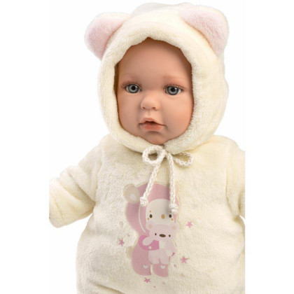BABY JULIA 14208 Llorens - Realistická bábika s mäkkým telom 42 cm