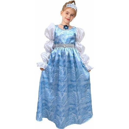 Šaty na karneval Popoluška veľ. 130-140 cm