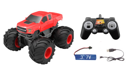 Ford F-150 Raptor Monster Truck plávací červený RC na diaľkové ovládanie