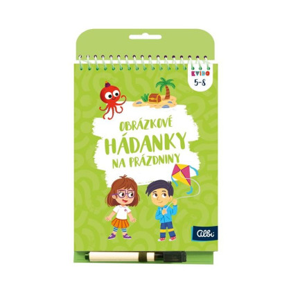 Kvído - Obrázkové hádanky: Na prázdniny Albi