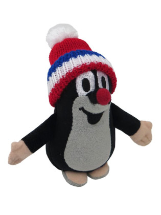 Krtko 12 cm čiapka trikolóra