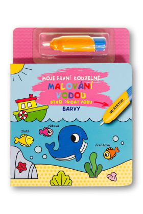 Moje prvé kúzelné maľovanie vodou Farby