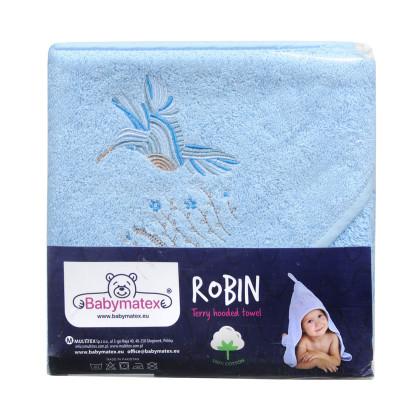 Osuška s kapucňou Robin 80 x 80 cm Babymatex