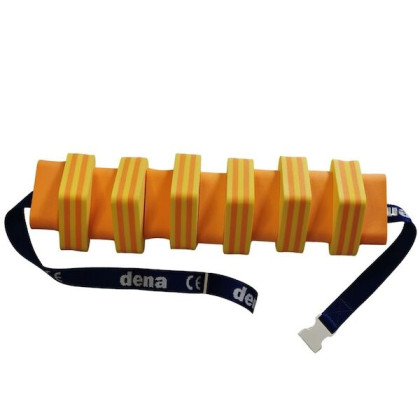 Penový plavecký pás 1 300 mm žltý pruh Matuška Dena