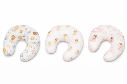 Dojčiace vankúš podkova mušelín bavlna Sensillo