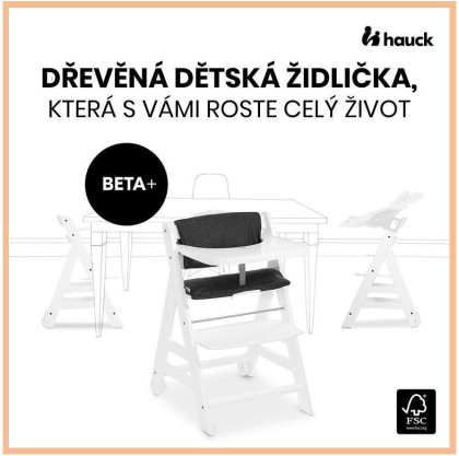 Drevená stolička Beta+ B Hauck