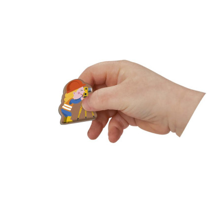 Magnetická kniha - Na stavbe Janob