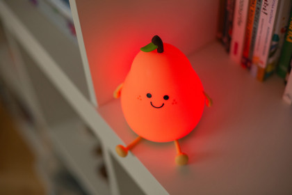 LED silikónová nočná lampička Rgb - hruška Mary's