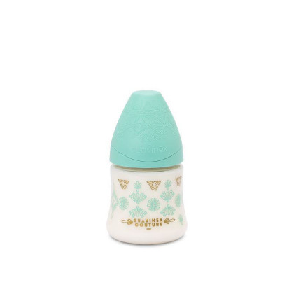 Dojčenská silikónová fľaša Premium Couture Suavinex 150 ml