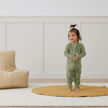 Overal na spanie organická bavlna Layers Moss Ergopouch 1 TOG