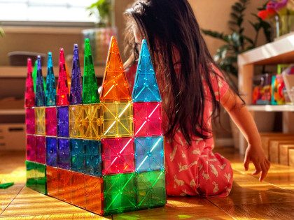 Magnetická stavebnica 100 dielov Magna Tiles