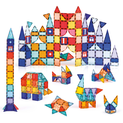 Magnetická stavebnica XXL 100 ks Ľudí