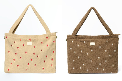 Teddy Hearts Diaper Bag - prebaľovacia taška Studio Noos