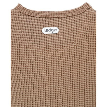 Hydrofilné zavinovacie body s dlhým rukávom Romper Ciumbelle LODGER Beige