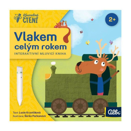 Kúzelné čítanie Leporelo Vlakom celým rokom