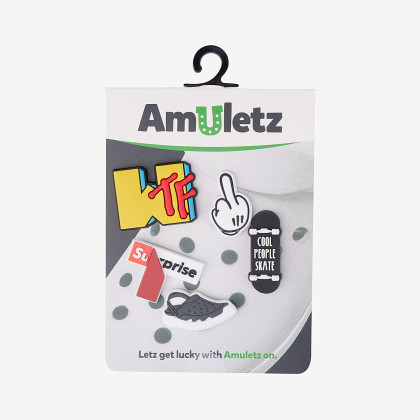 Amulety - ozdoby na topánky Amuletz Street style mix Coqui