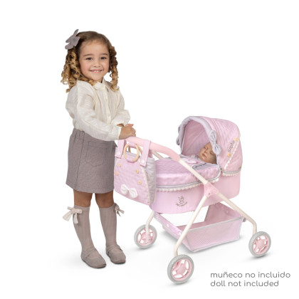 Môj prvý kočík pre bábiky s taškou Sophie 56 cm DeCuevas