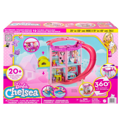 Chelsea dom so šmykľavkou Barbie