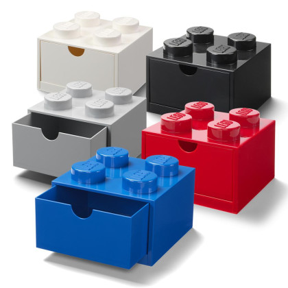 LEGO stolný box 4 so zásuvkou